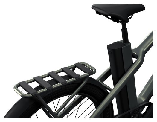 Vélo de Ville Electrique Cowboy Cross Courroie Mono Vitesse 540Wh 27.5'' Gris