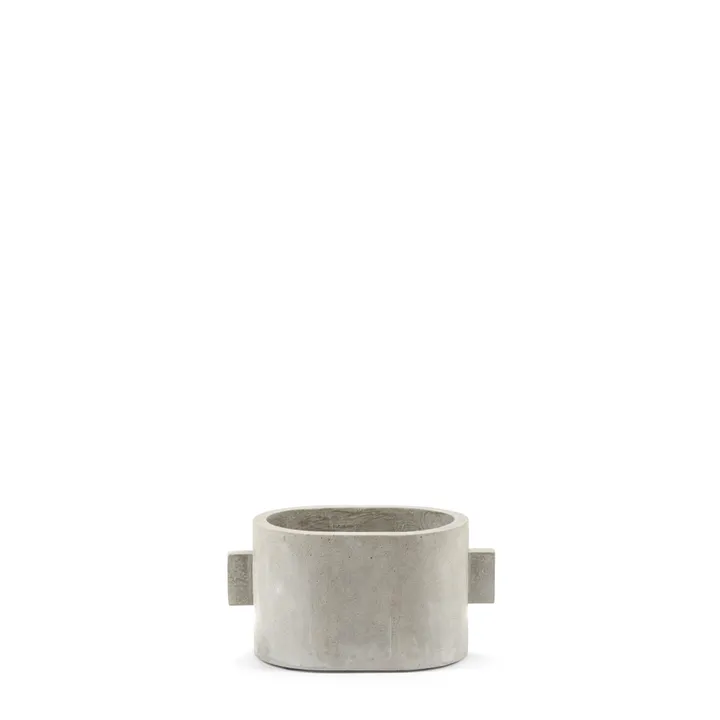 Serax Jardinière Oval en béton  | Gris
