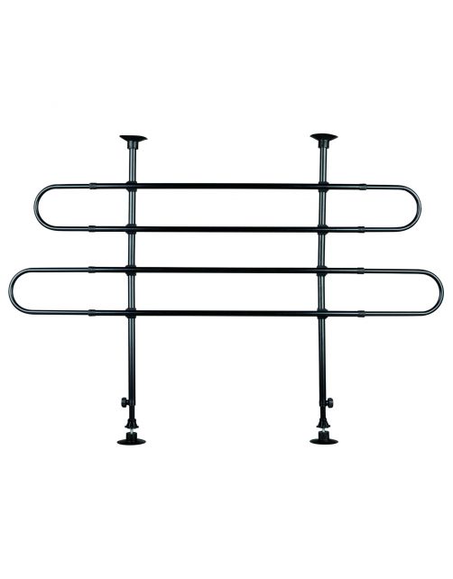 Trixie Autrorek Gebogen - Hondenautoaccessoire - 85x140 cm Zwart