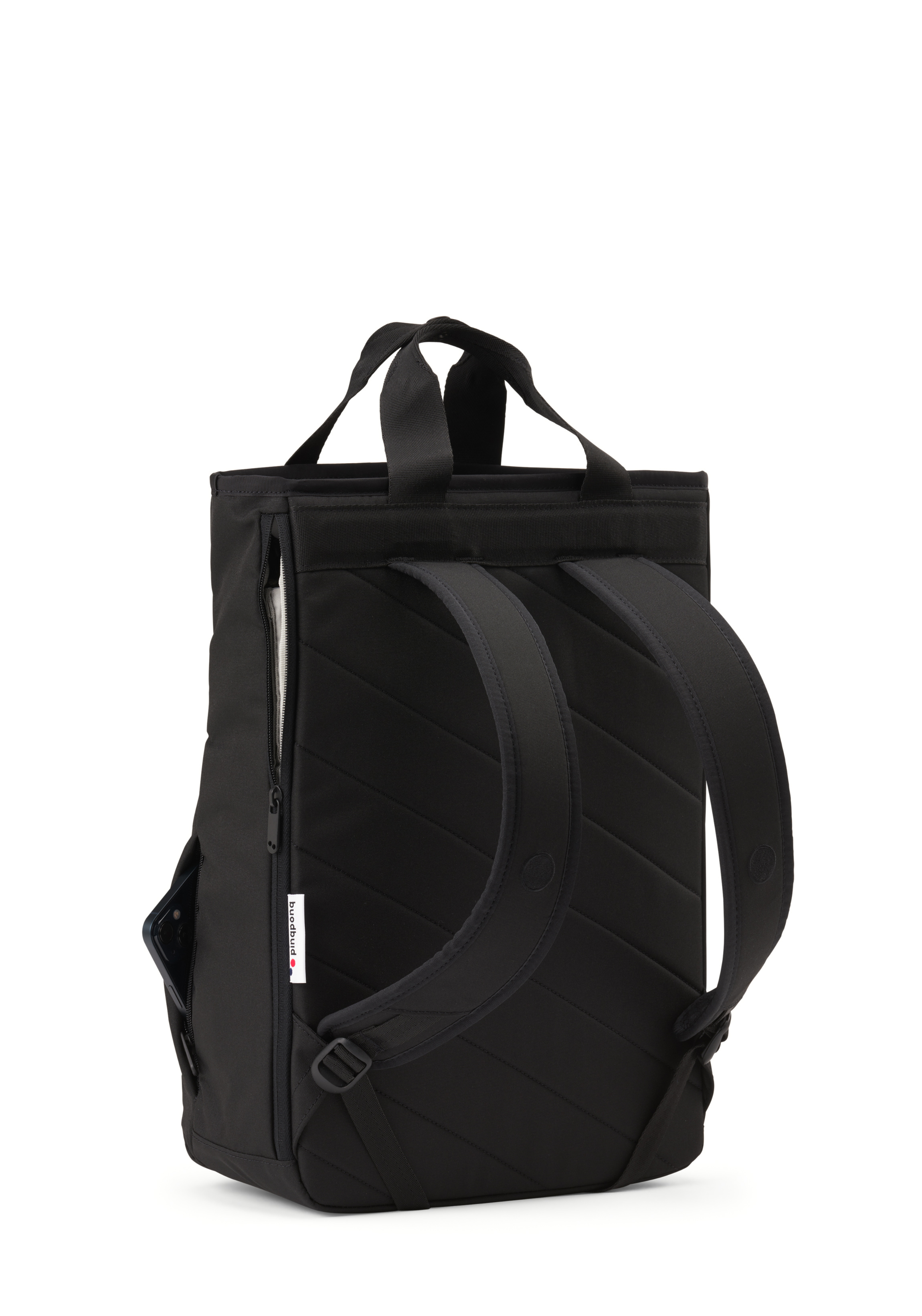 Pinqponq Rucksack Komo Rooted Black