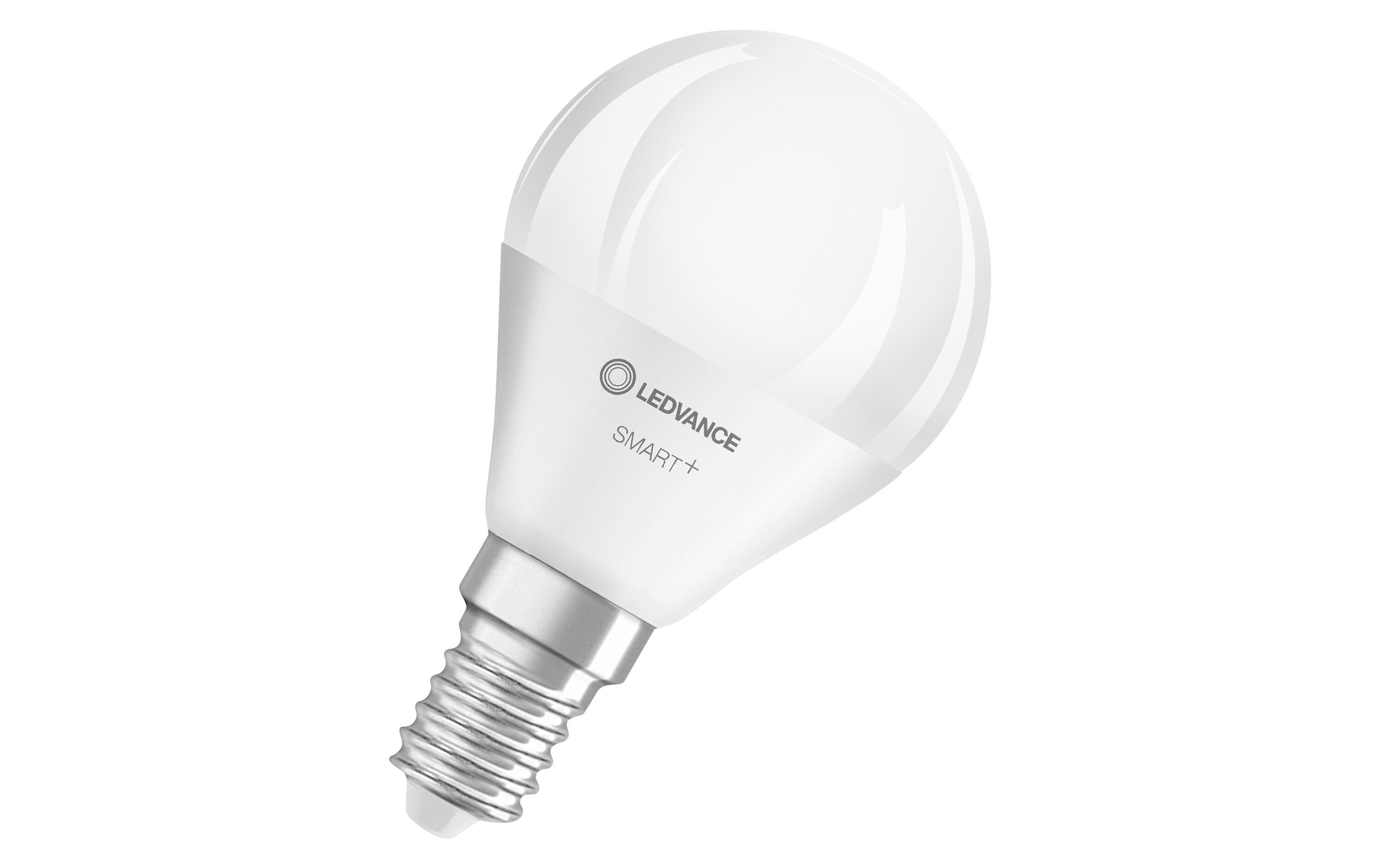 SMART+ Matter Mini Bulb Multicolor 4.9W 827-865 E14Klassische Miniballform mit Matter technologie