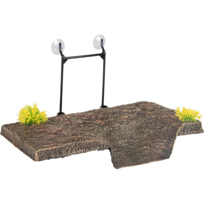 Décoration îlot pour tortue Flamingo
