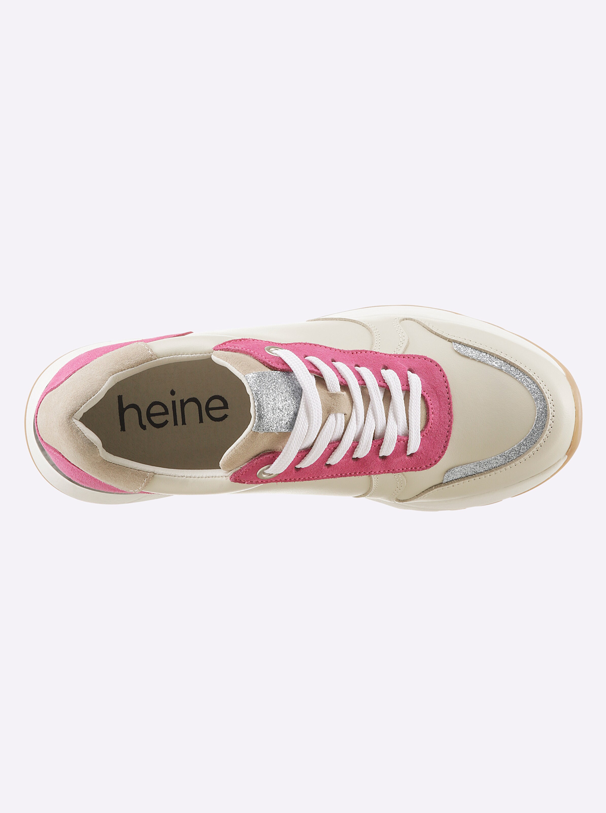 heine Sneaker in beige-pink