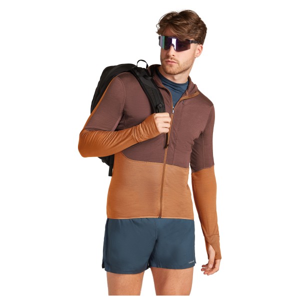 Icebreaker - Merino 200 Realfleece Descender L/S Zip Hoodie - Pull polaire