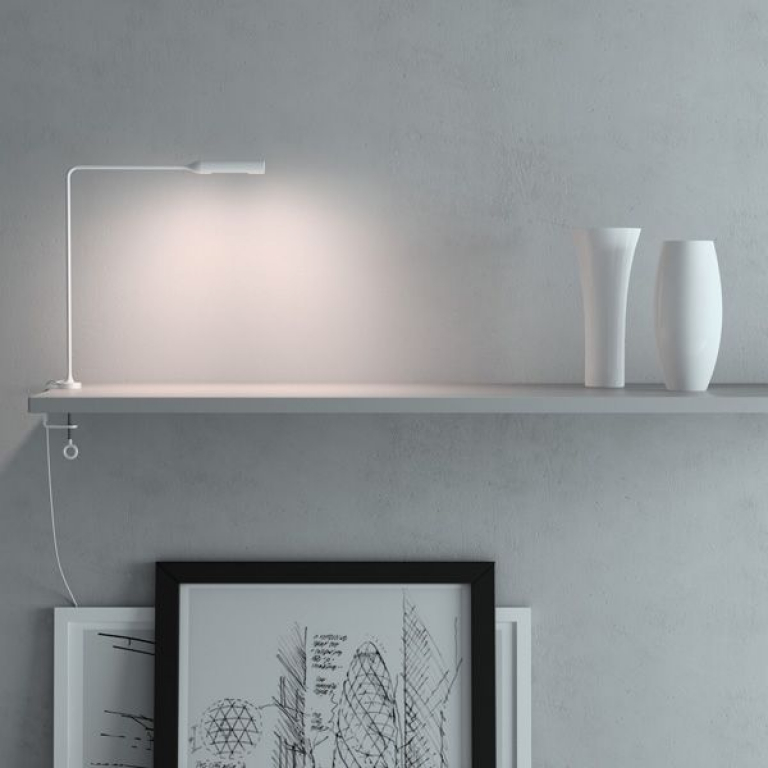 Lumina Flo Clamp klemlamp LED 3000K zwart