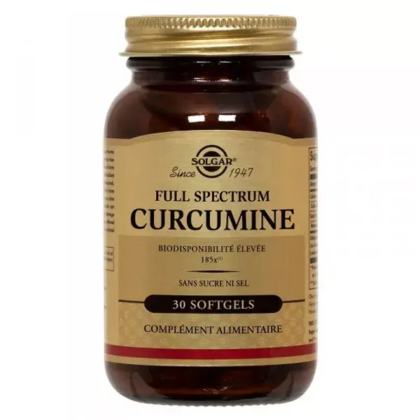Solgar Curcumine Full Spectrum 30 Softgels