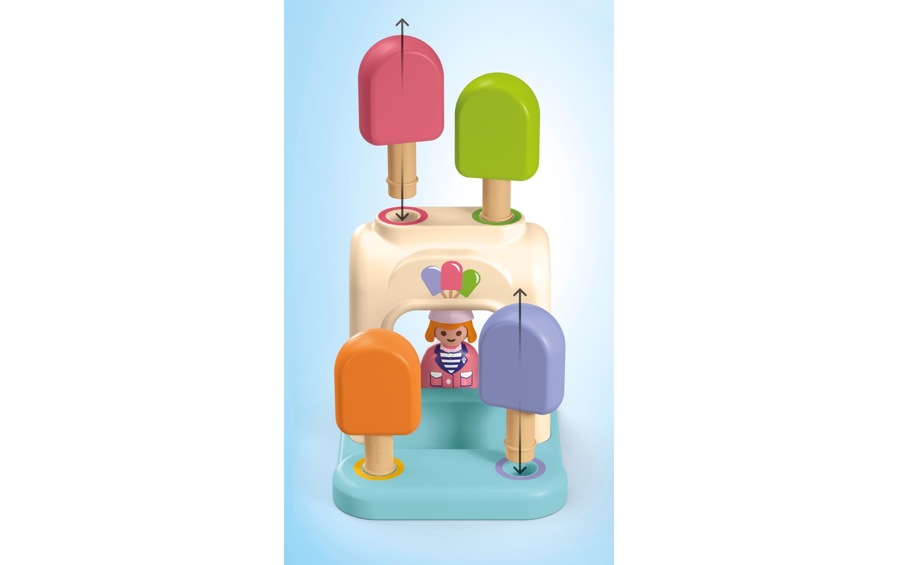 Junior Erlebnisturm mit Eisstand 71703Figuren-Set für Kinder