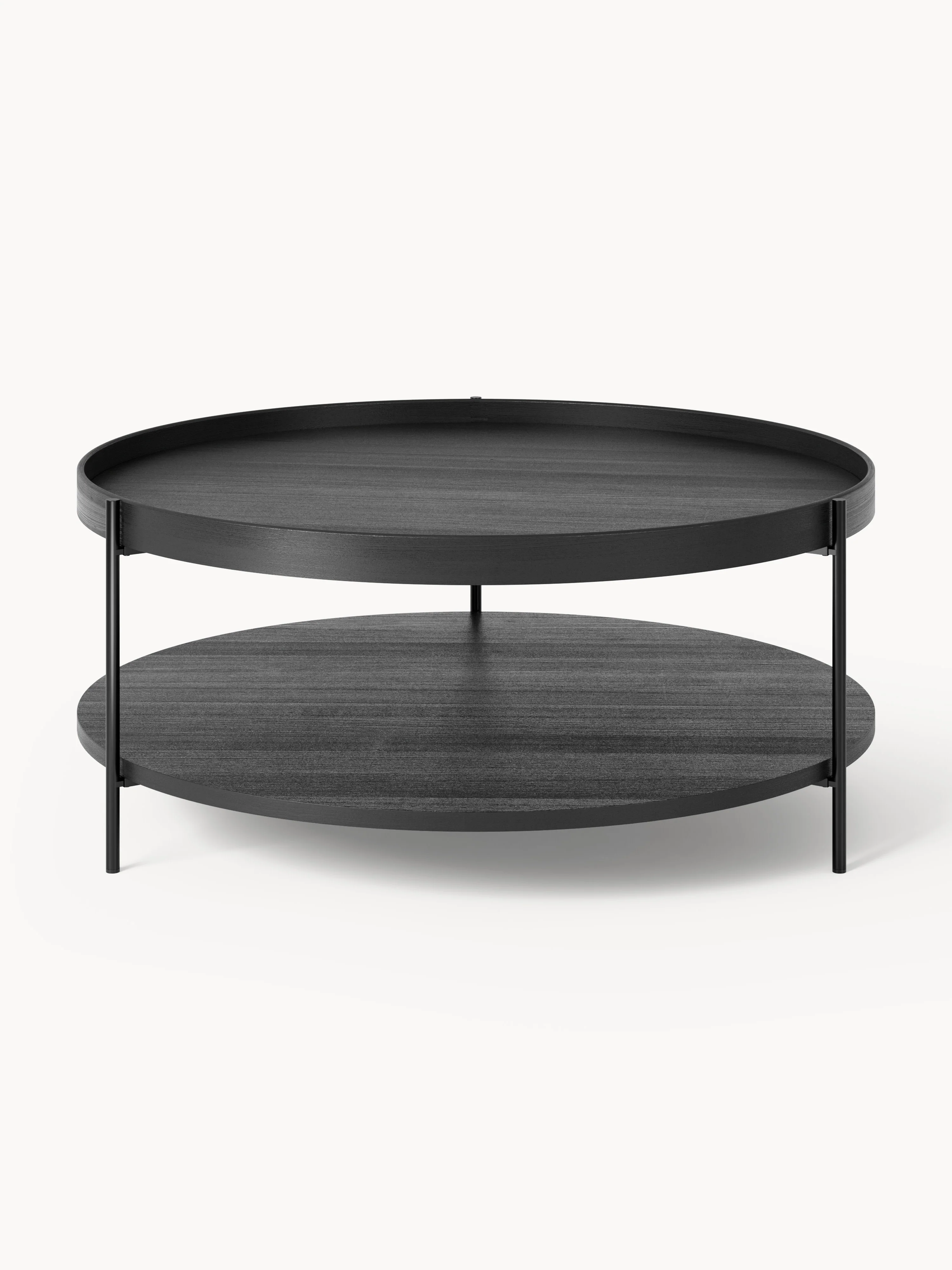 Ronde houten salontafel Renee