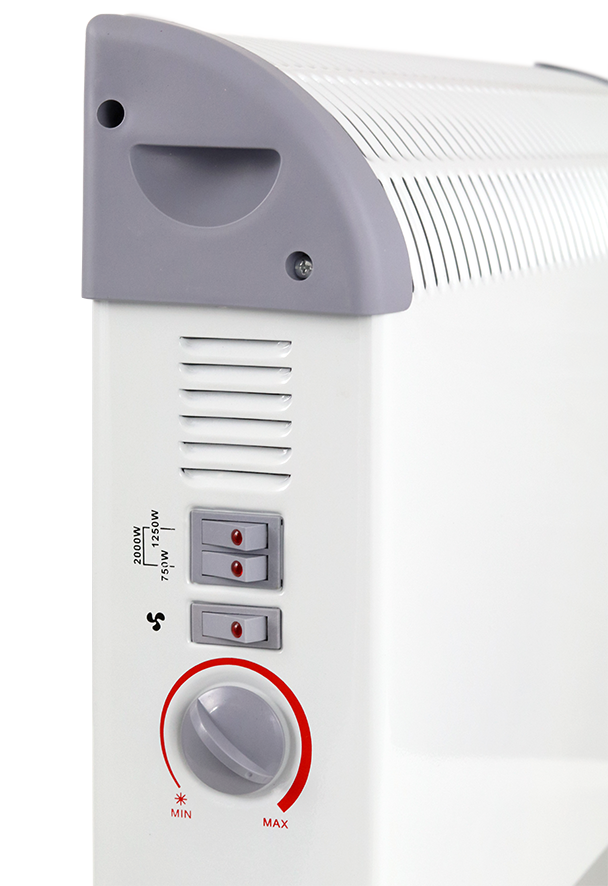 Wärmekonvektor 2000W mit Gebläse