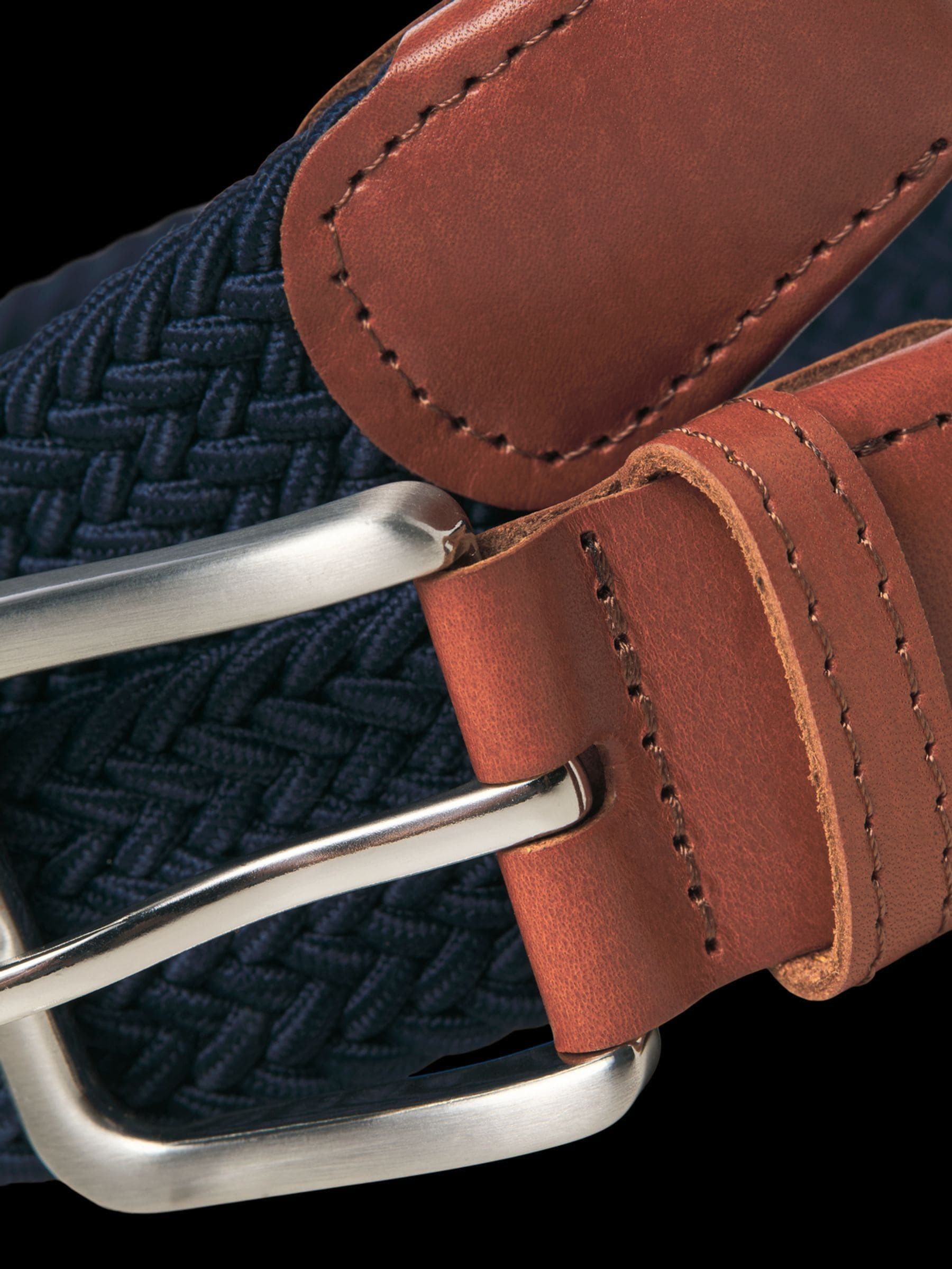 Blauw - JACK & JONES Woven Belt