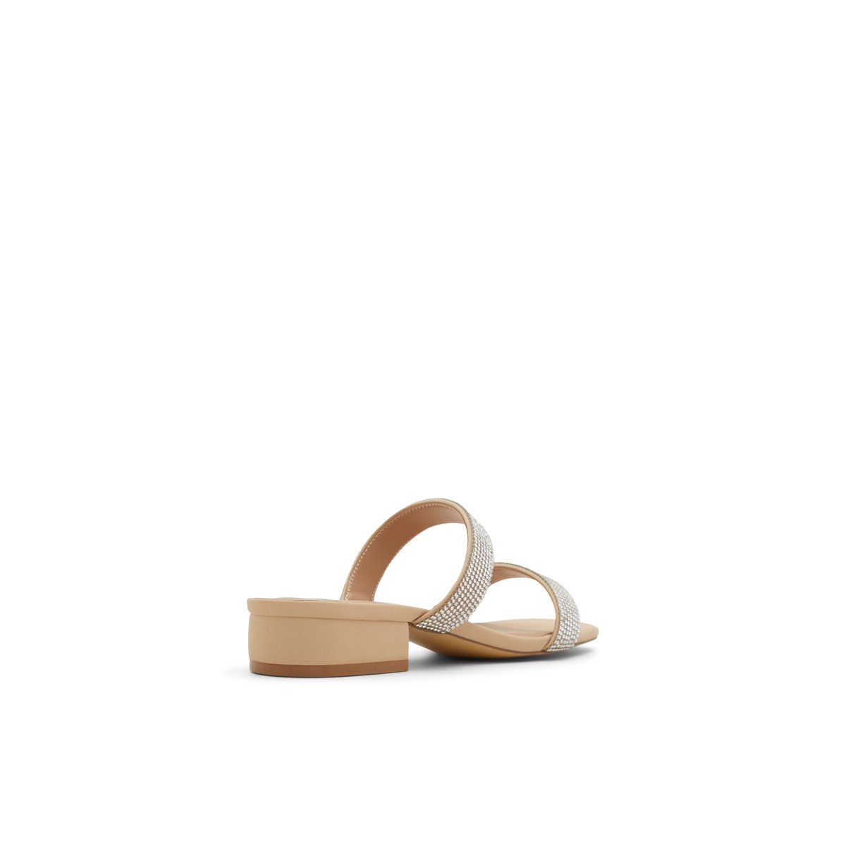 K STUDIO-Withe-Mules Sandales - Talon Bloc - Autre Beige