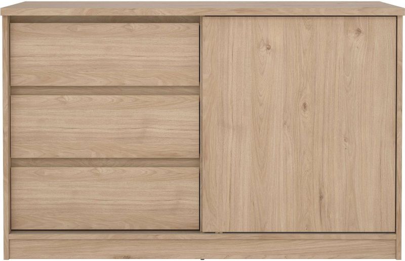 Dressoir Luna - Eiken - 119x76x50 cm