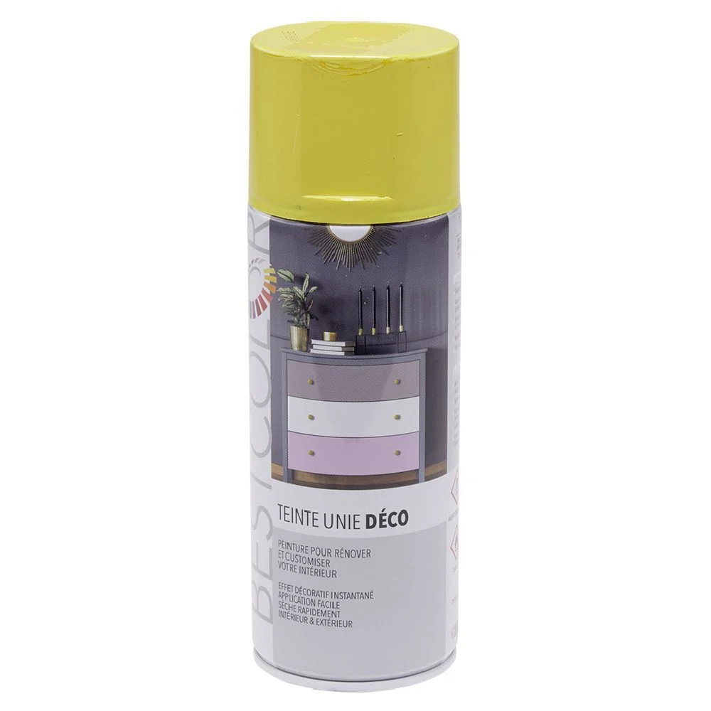 Peinture intérieur et extérieur jaune zinc