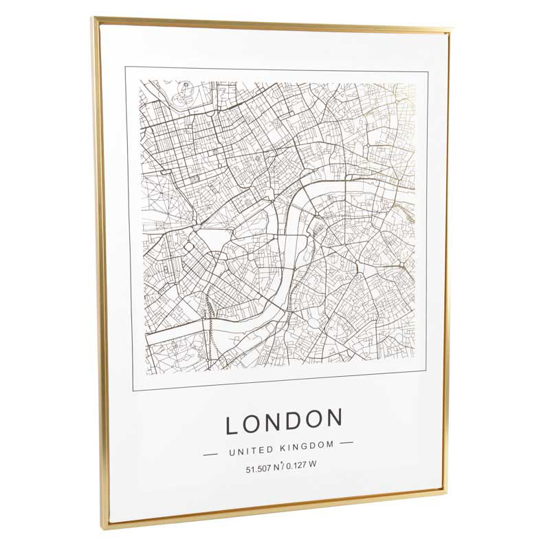 Toile imprimée London