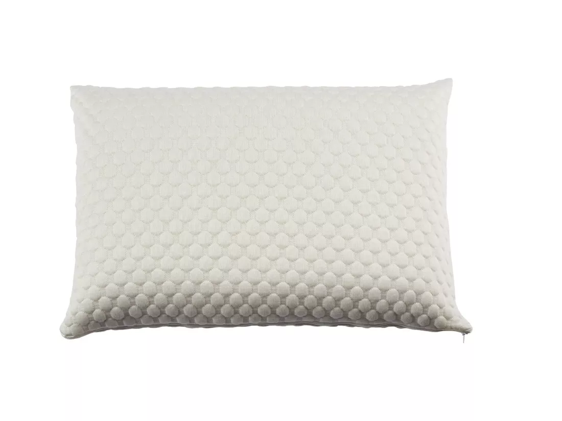 Lot de 2 oreillers latex et housses de protection Someo 40x60