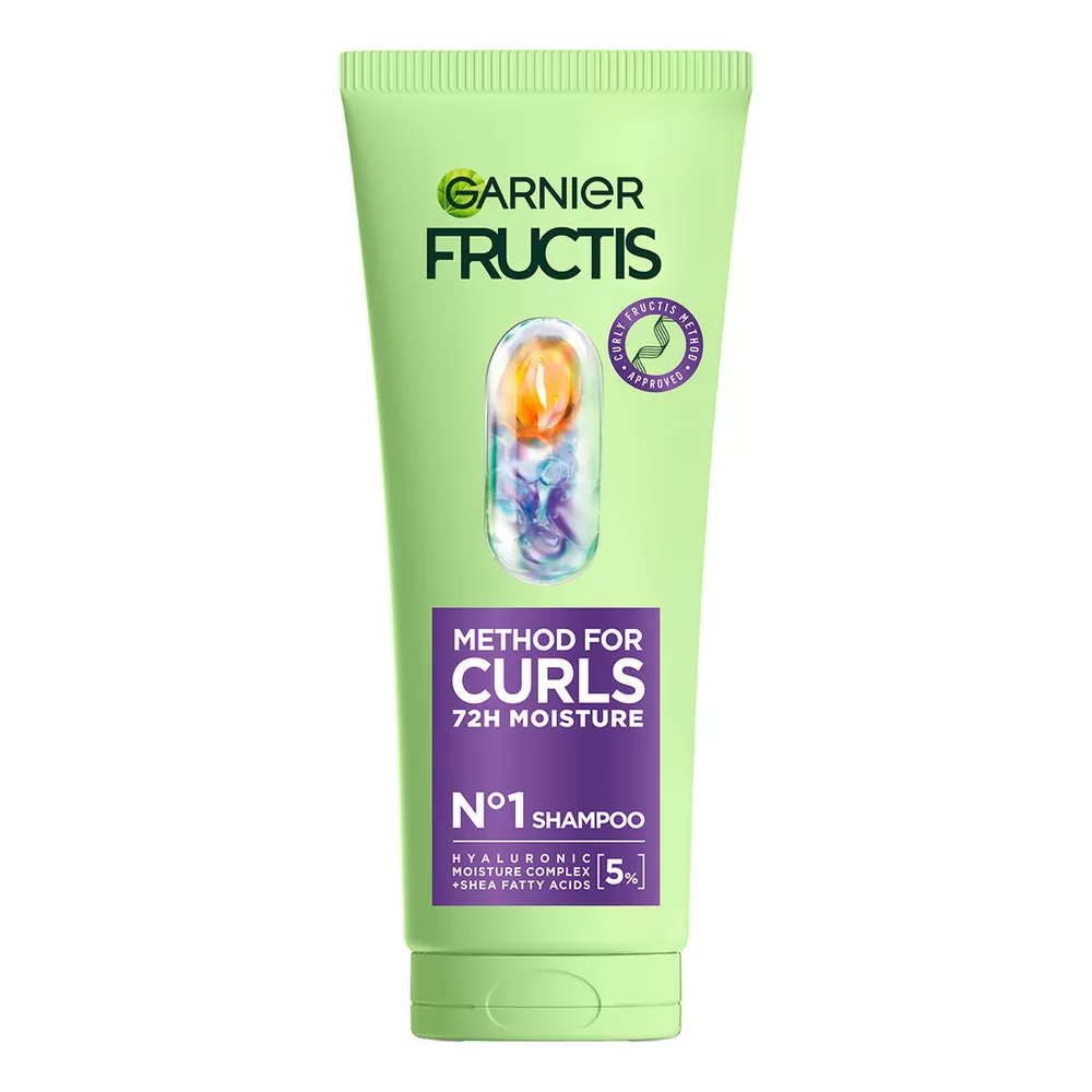 Garnier Fructis Method For Curls Shampoo For Curly Hair - 200 ml.