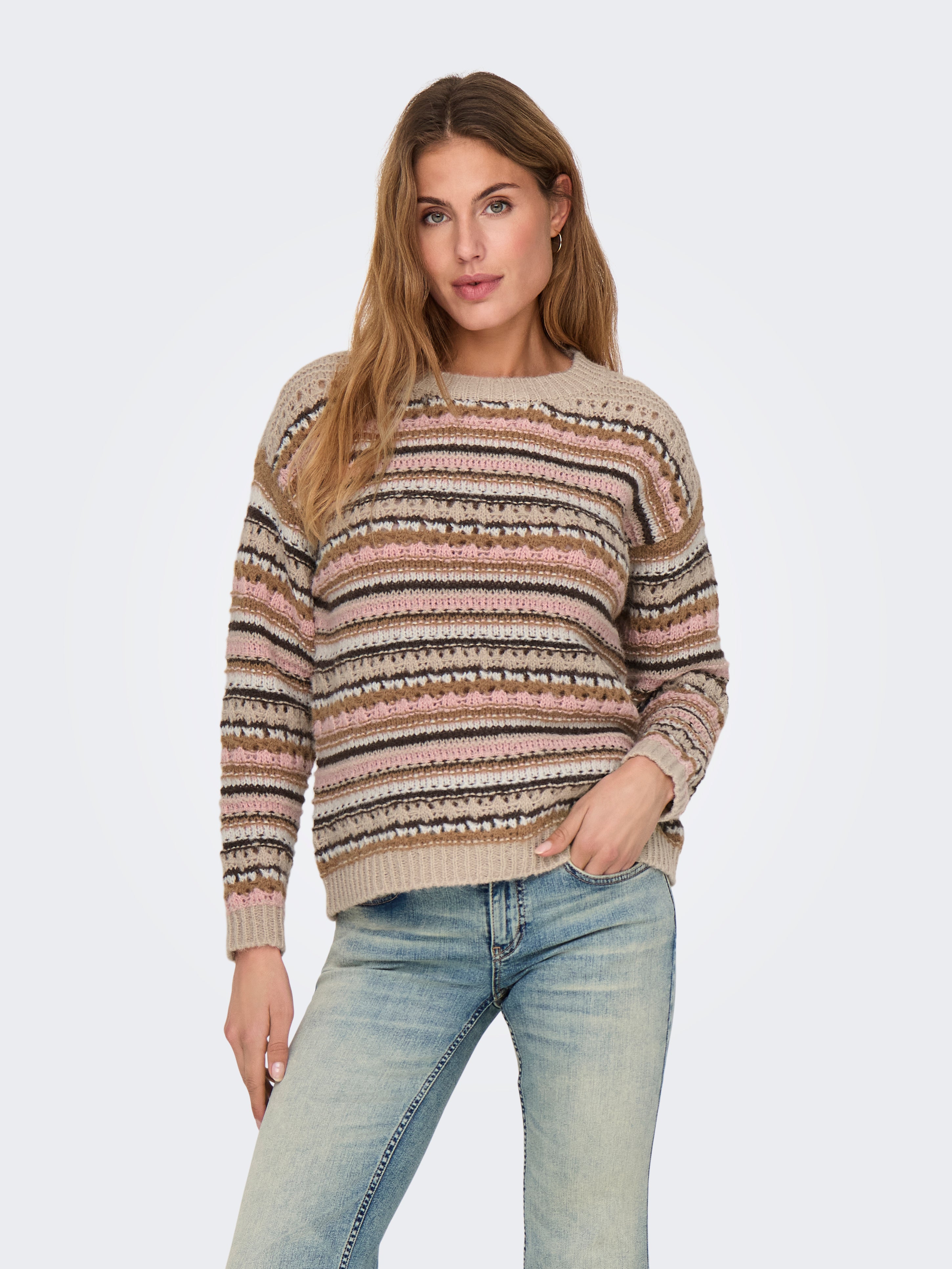 ONLHOPE Strickpullover Chipmunk