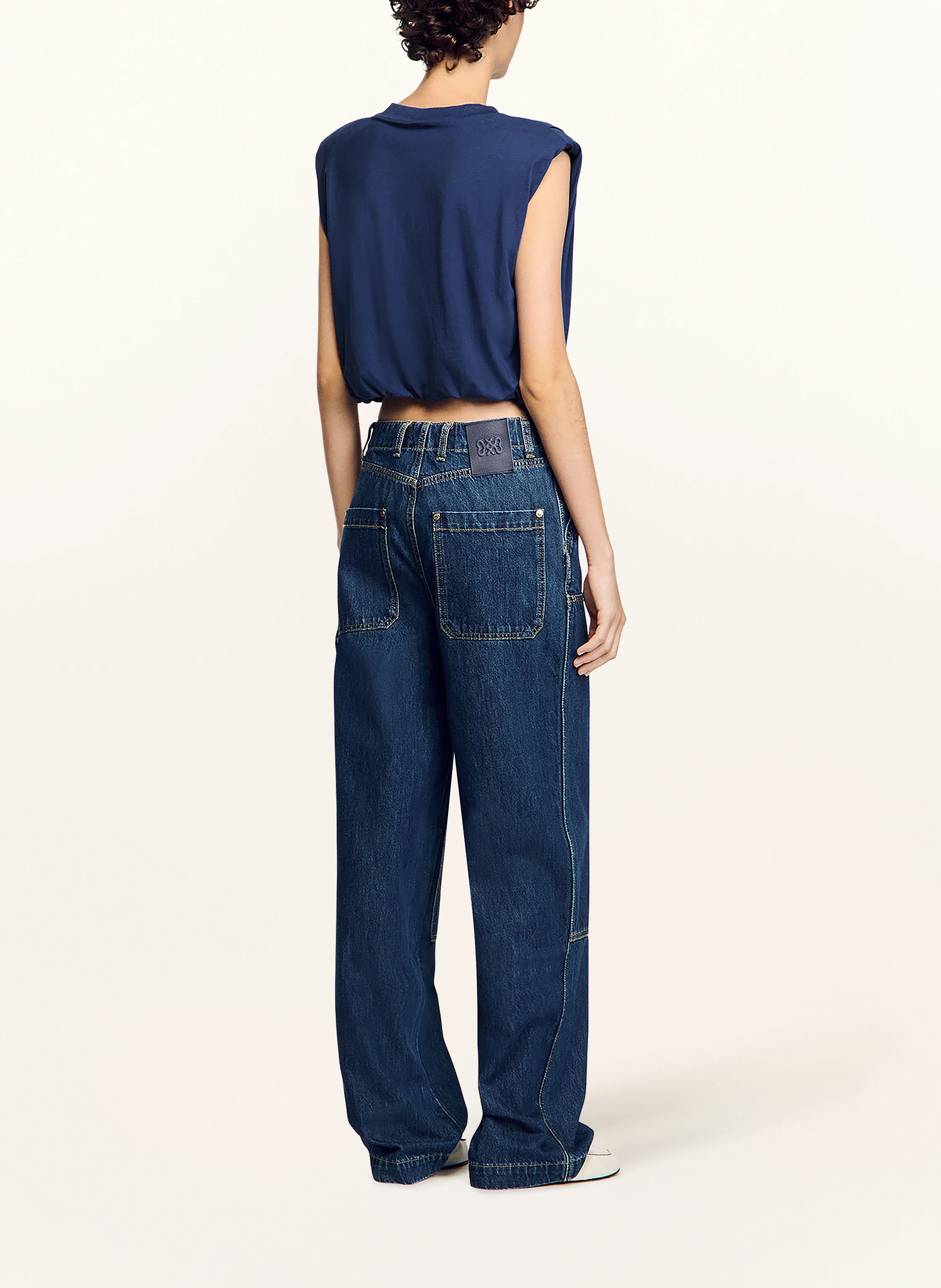 SANDRO Cropped-Top