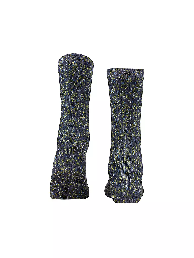 BURLINGTON Damen Socken DITSY FLORAL PRINT 36-41 marine dunkelblau