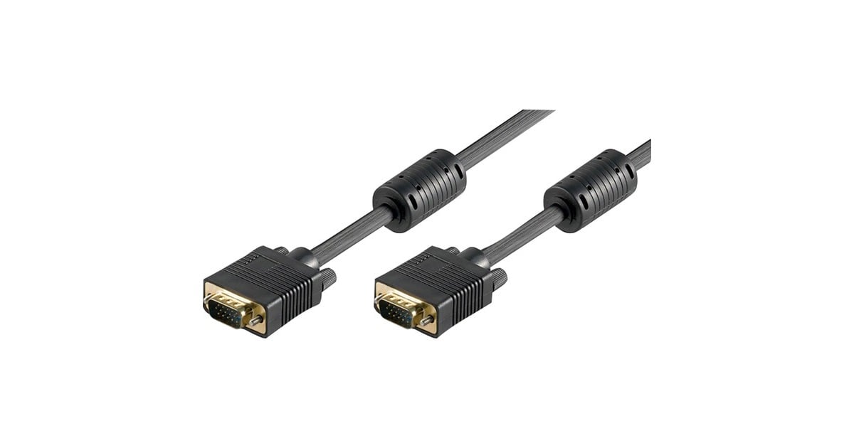 goobayVGA kabel  (Zwart, 2 meter)