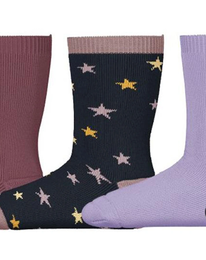 Socken NMFVINNI 5er Pack in violet ice