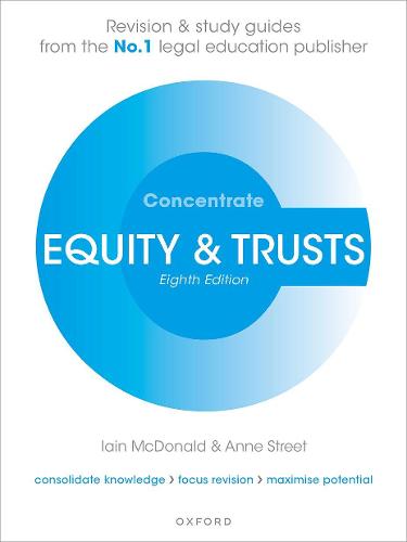 Equity and Trusts Concentrate: Law Revision and Study Guide - Concentrate (Paperback)
