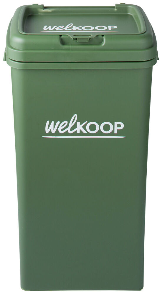 Welkoop Voerton - Met deksel - 53 Liter - Groen