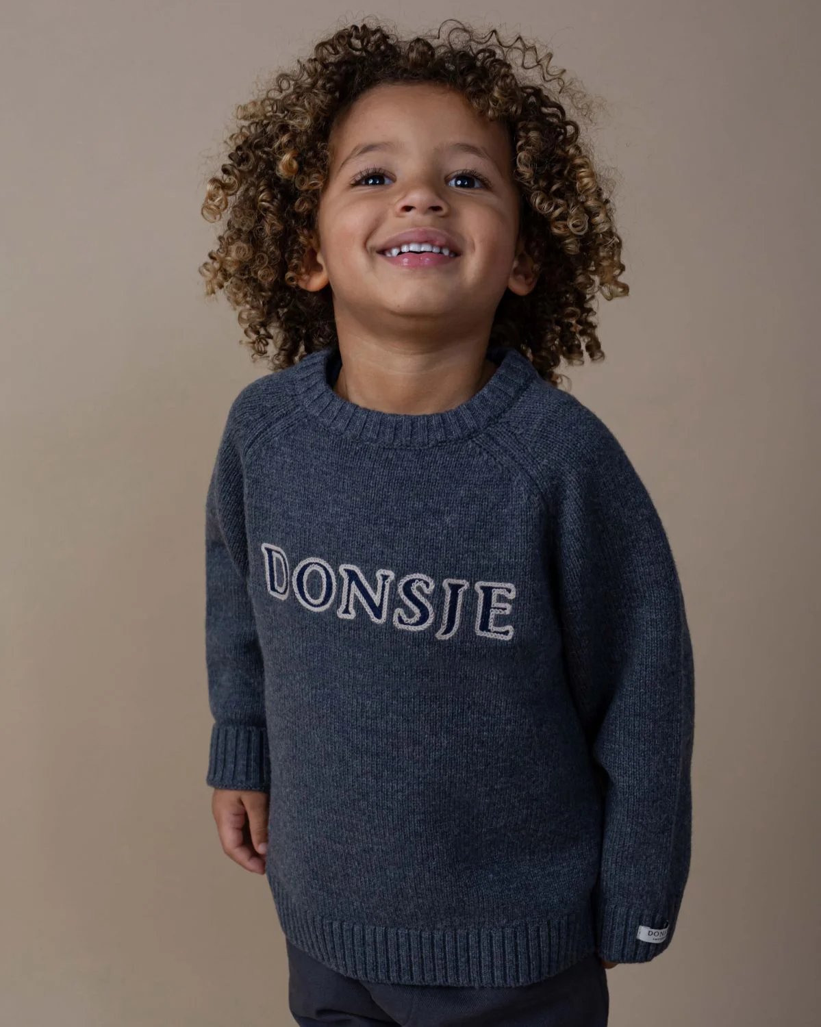 Fionn Merino Wool Sweater | Cloudy Grey Melange
