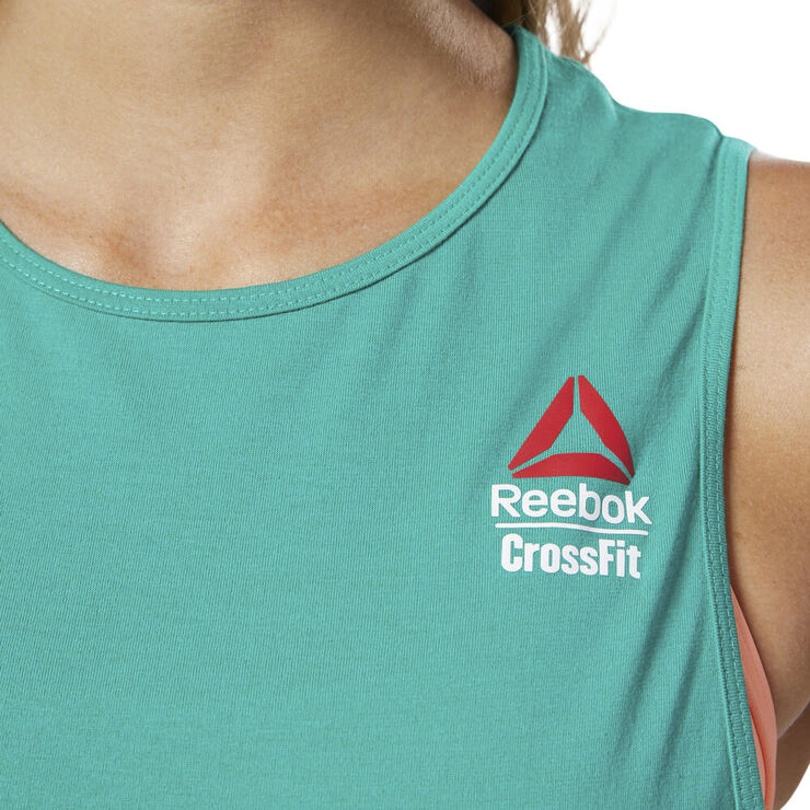 Reebok ACTIVCHILL   Cotton Tank Games Grøn