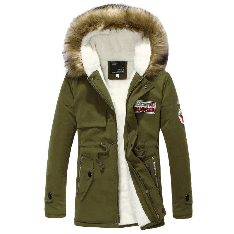 Ninine - Fleece gevoerde jas met capuchon en rits
