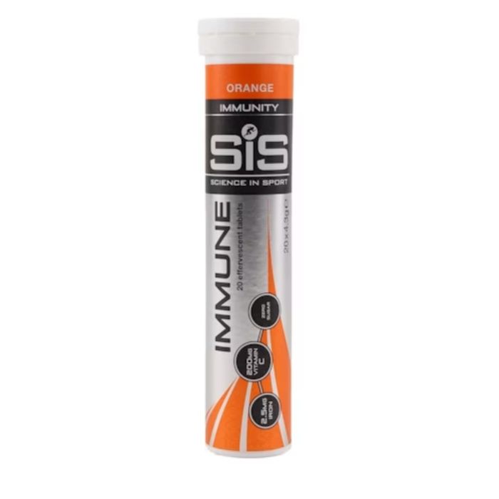 Sis Unisex Vitaminer og mineraler GO Immune Tablets 20x4g. Orange