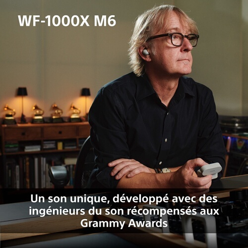 Ecouteurs Sony WF-1000XM6 NOIR