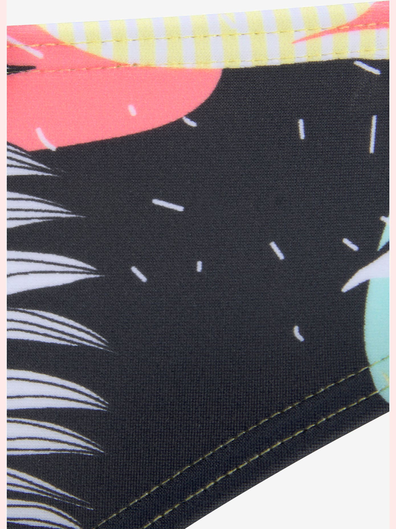 Bas de maillot de bain design tropical