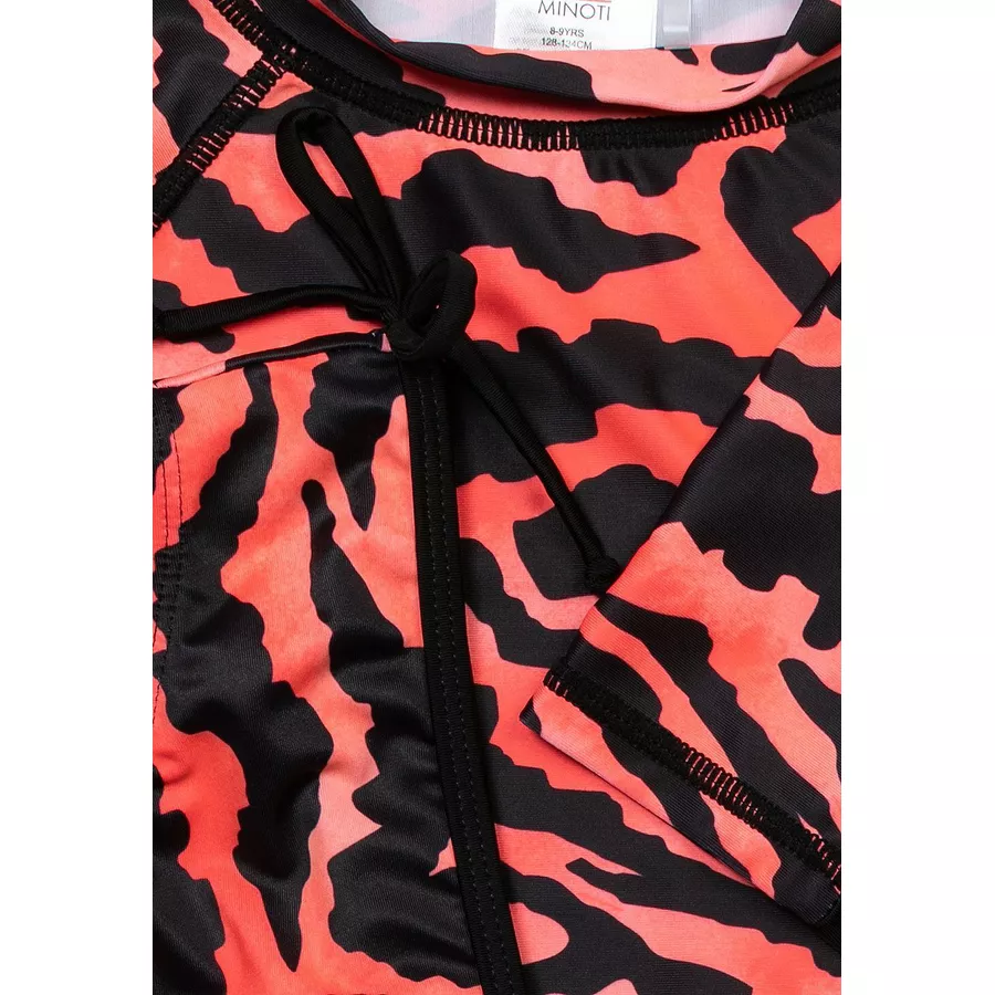 MINOTI Schwimmanzug mit UV-Schutz RosaSchwarz
