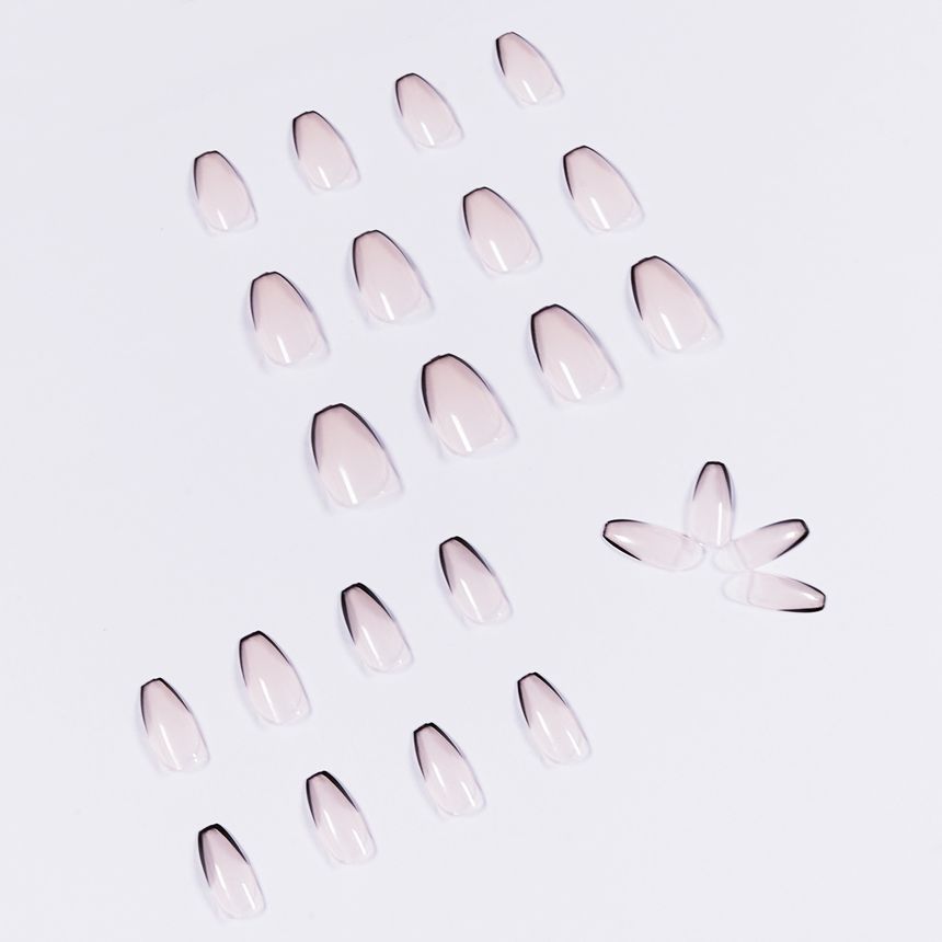 Miumi - Kunstnageltips met contrasterende rand