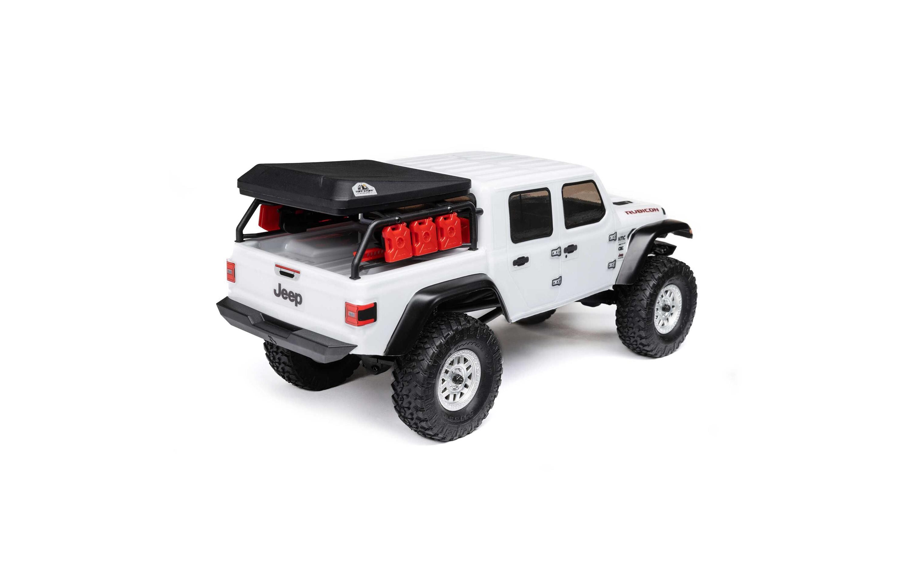 Scale Crawler SCX24 Jeep JT Gladiator Weiss, RTR, 1:24<br>4WD Mini Crawler im Massstab 1:24