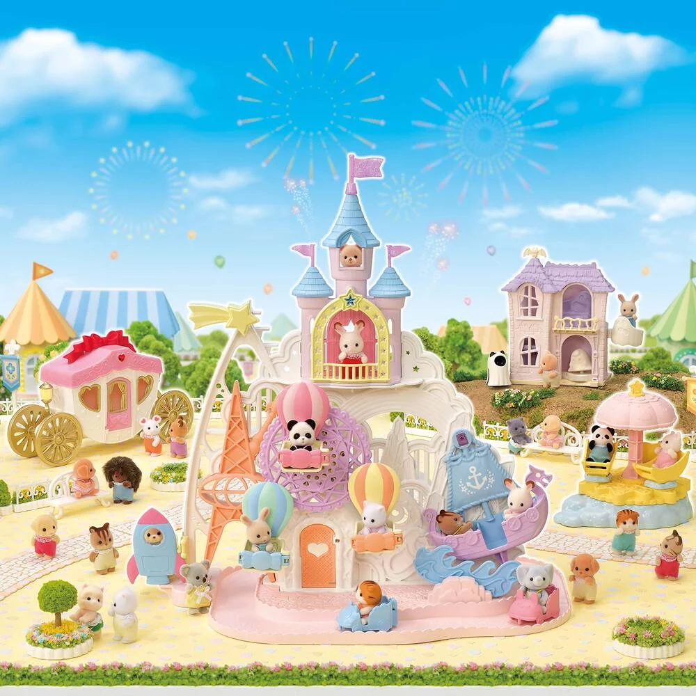 LE PARC D'ATTRACTION FEERIQUE - SYLVANIAN FAMILLES