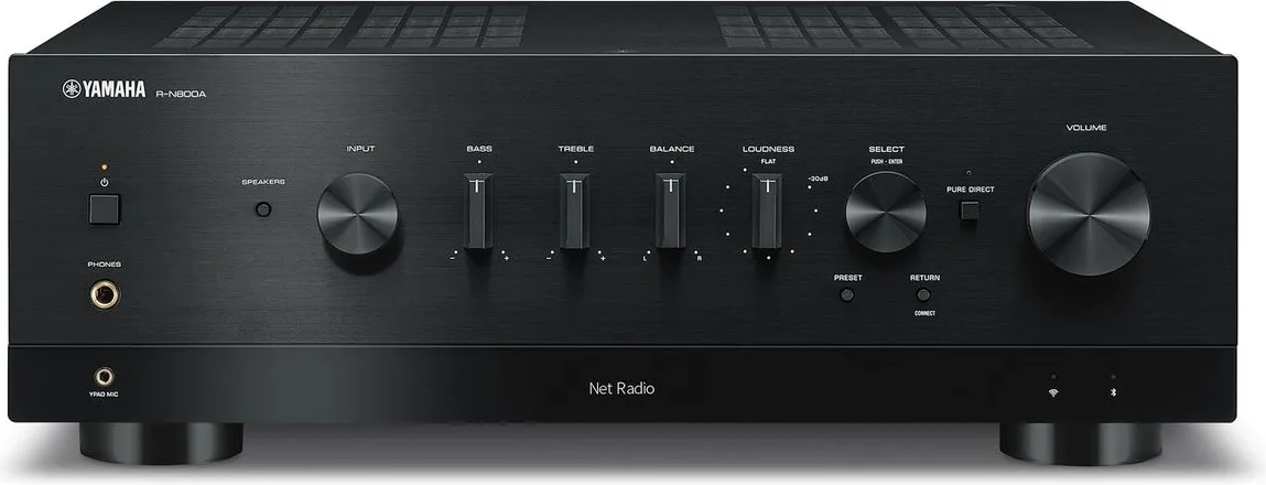 Yamaha R-N800A Noir   Yamaha MusicCast 20 (WX-021) Noir Amplis hi-fi stéréo