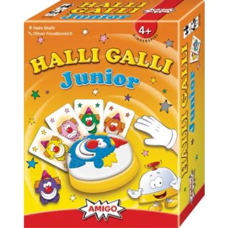 AMIGO Spiele Bundle - Kinderspiele, 3er-Set (Halli Galli Junior, Regenbogenschlange, Fröschis)