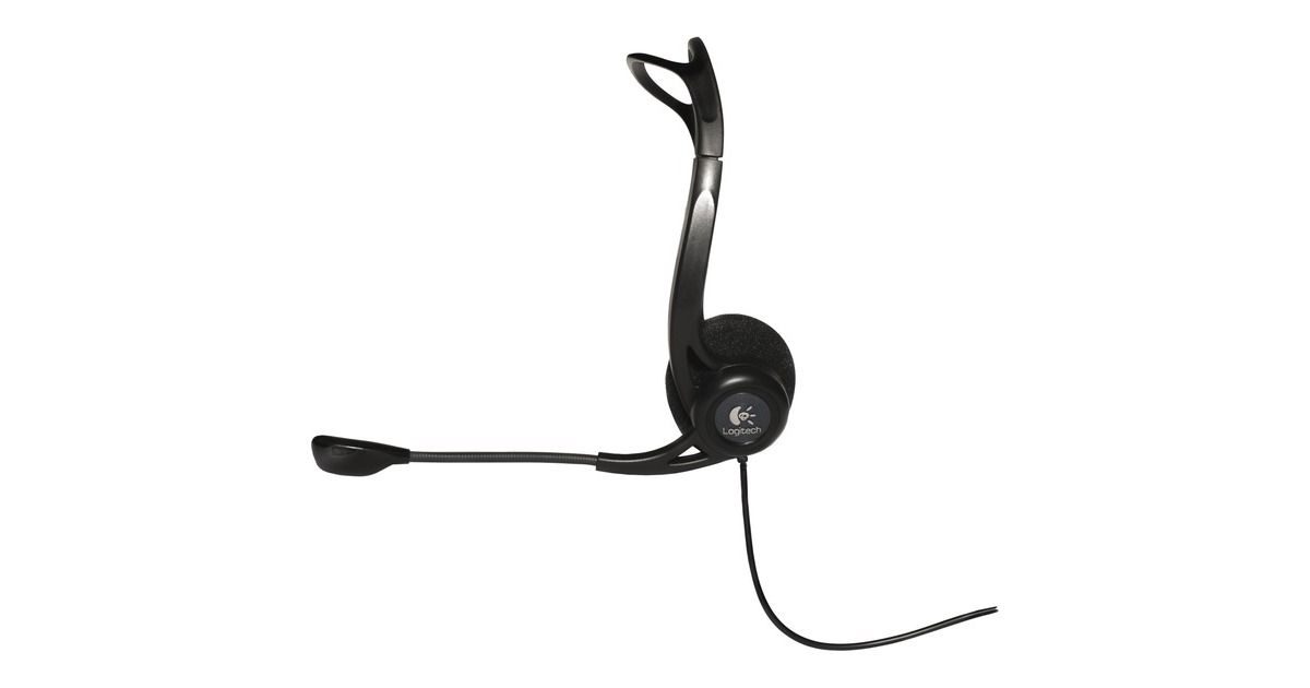 LogitechPC Headset 960 USB on-ear   (Zwart, Retail)