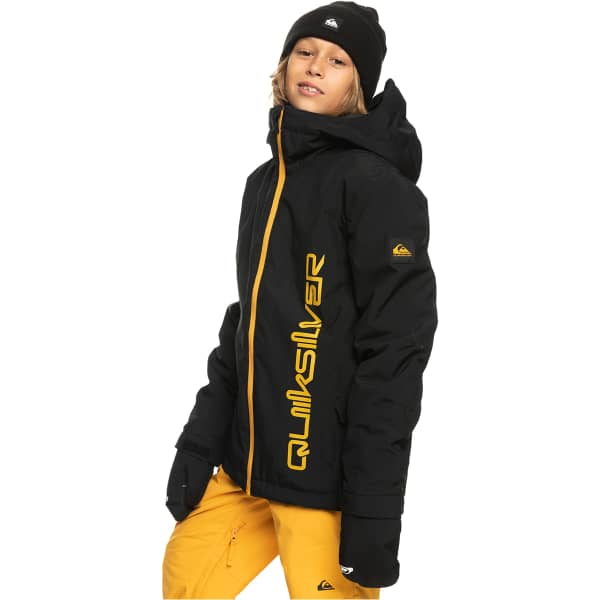 Veste de ski QUIKSILVER MORTON YOUTH JK TRUE BLACK