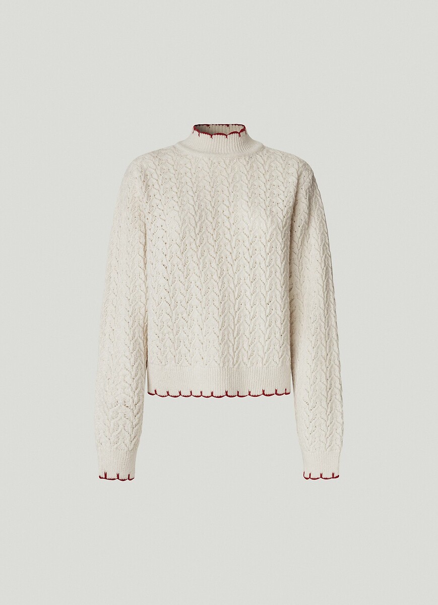 PEPE JEANS<br>Suéter com gola alta CHARIL