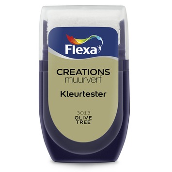 Flexa Creations muurverf Kleurtester Olive Tree mat 30ml