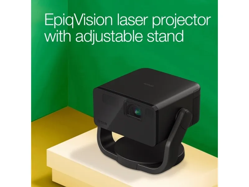 Epson EF-22B - 3LCD-projektor - bærbar - 1000 lumen (hvid) - 1000 lumen (farve) - Full HD (1920 x 1080) - 16:9 - 1080p - sort