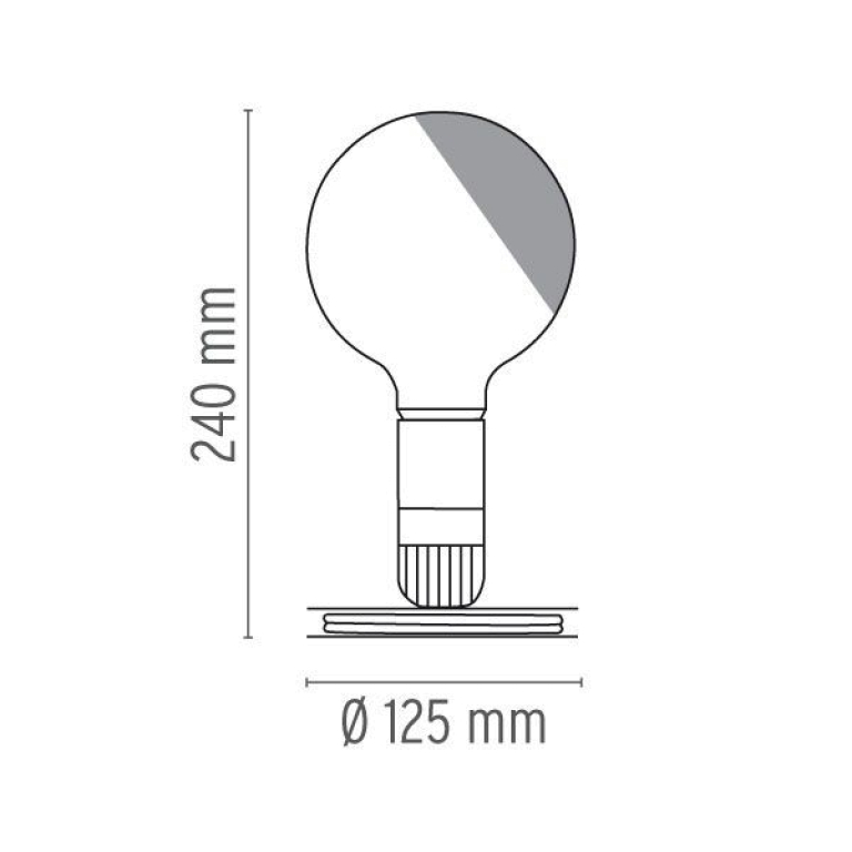 Flos Lampadina tafellamp groen