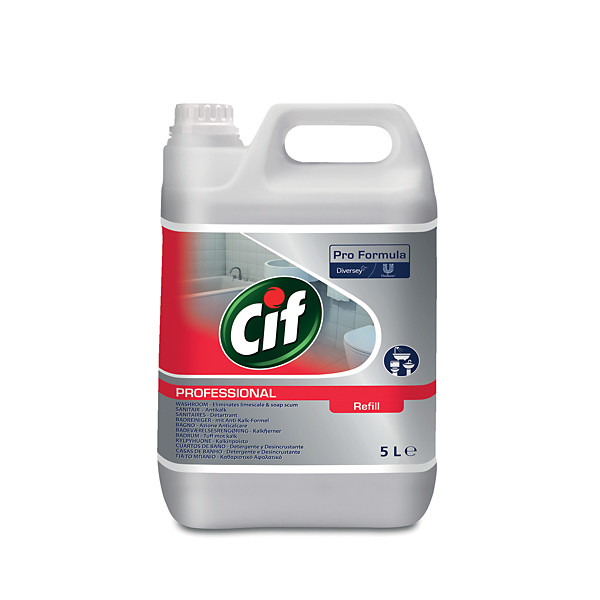 Nettoyant sanitaires détartrant Cif 2 en 1 5 L