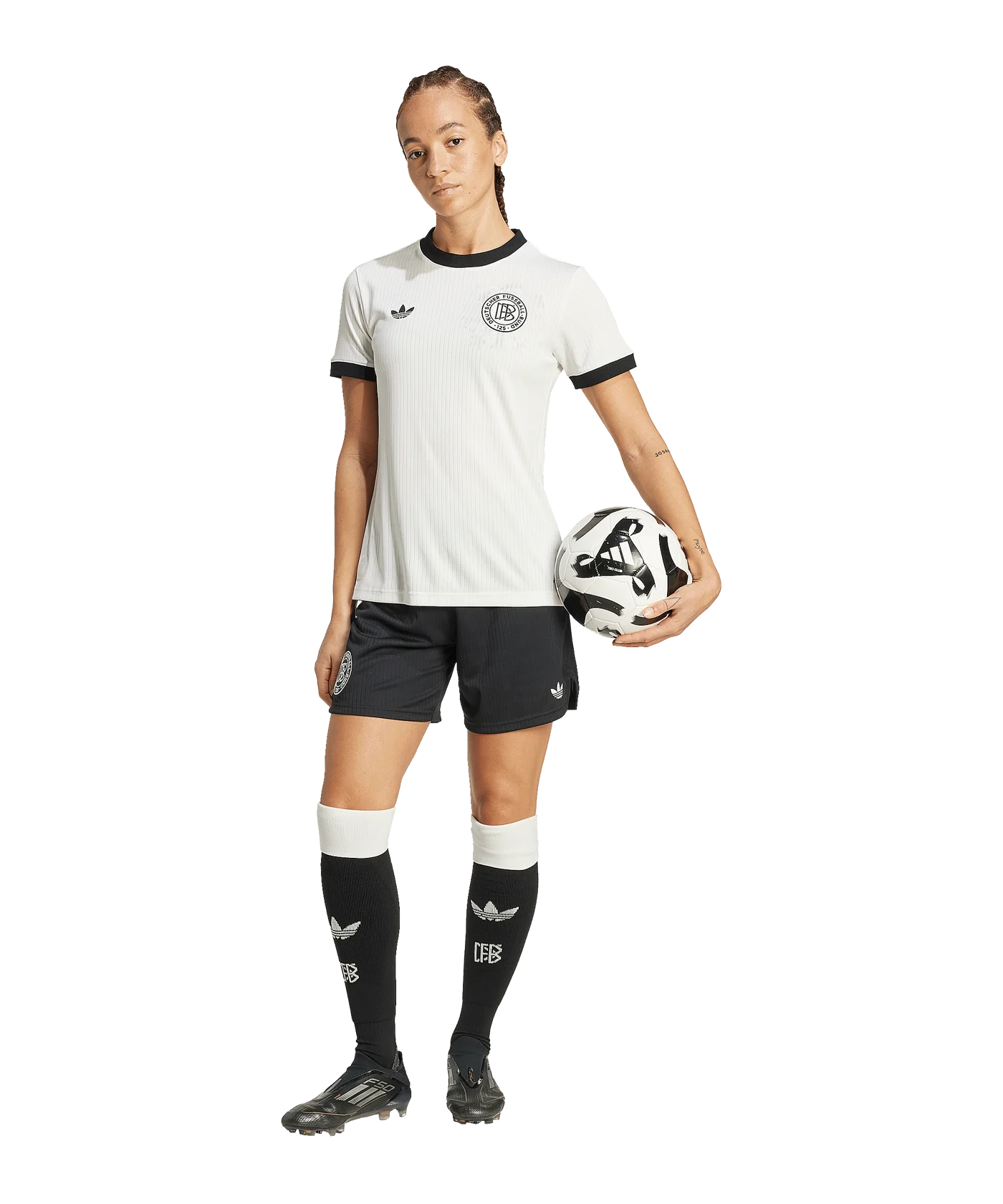 adidas DFB Deutschland 125th Anniversary Trikot Damen Weiß