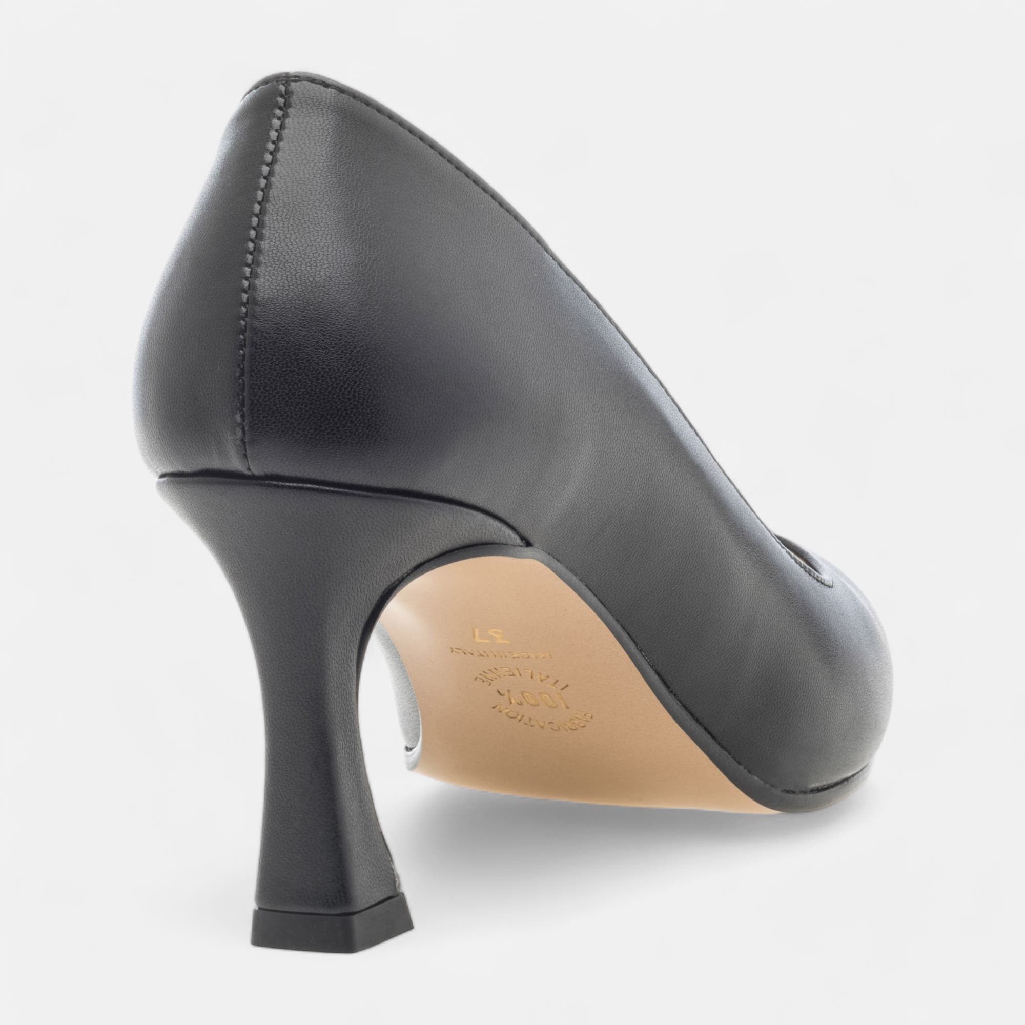 Escarpins à talon compensé Femme noir