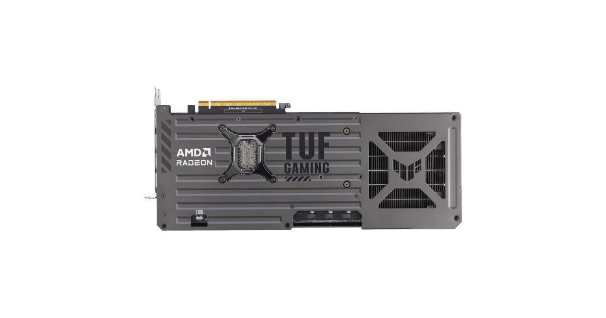 ASUSTUF Gaming Radeon RX 9070 XT OC grafische kaart  (Grijs, 3x DisplayPort, 1x HDMI, RDNA4)