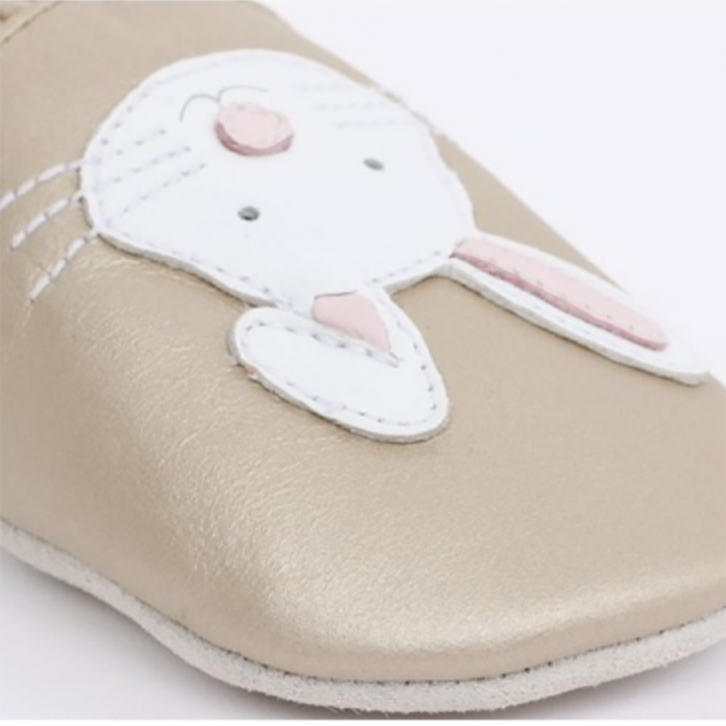 Bobux Bobux chaussons lapinou or